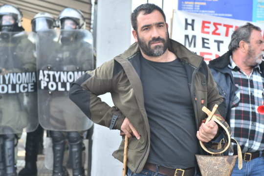 Αγρότες λιμάνι Βόλου